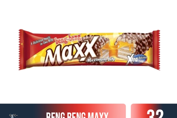 Food and Beverages Beng Beng Maxx Wafer Crispy Chocolate 32gr 1 beng_beng_maxx_wafer_crispy_chocolate_32gr