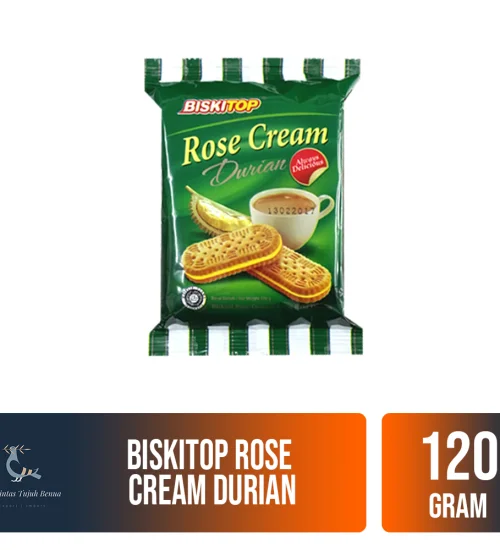 Food and Beverages Biskitop Rose Cream 120gr 2 biskitop_rose_cream_durian_120gr