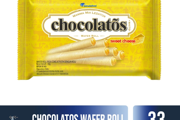 Food and Beverages Chocolatos Wafer Roll 33gr 3 chocolatos_wafer_roll_sweet_cheese_33gr