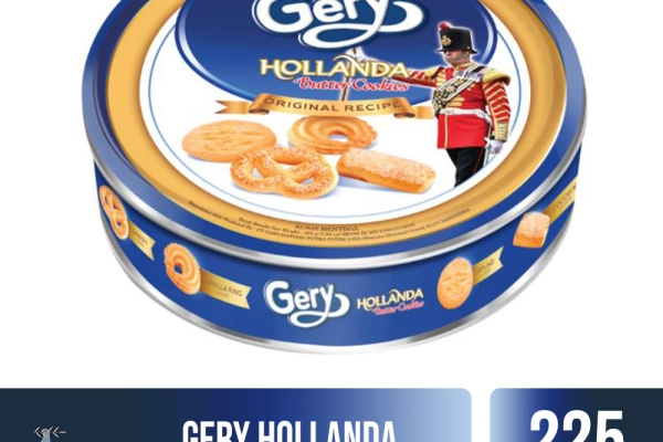 Food and Beverages Gery Hollanda Butter Cookies 225gr 1 gery_hollanda_butter_cookies_225gr