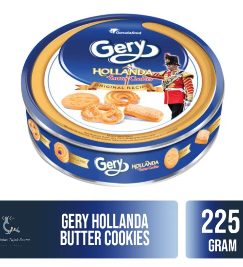 Food and Beverages Gery Hollanda Butter Cookies 225gr 1 gery_hollanda_butter_cookies_225gr