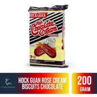 Hock Guan Rose Cream Biscuits Chocolate 200gr