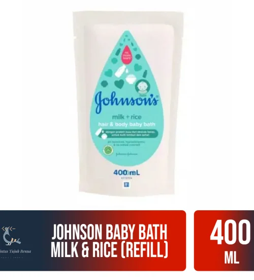 Toiletries Johnson Baby Bath 400ml (Refill) 2 johnson_baby_bath_milk_rice_refill_400ml