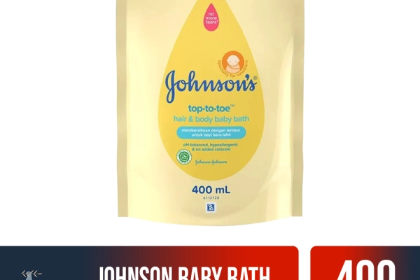 Toiletries Johnson Baby Bath 400ml (Refill) 3 johnson_baby_bath_top_to_toe_refill_400ml