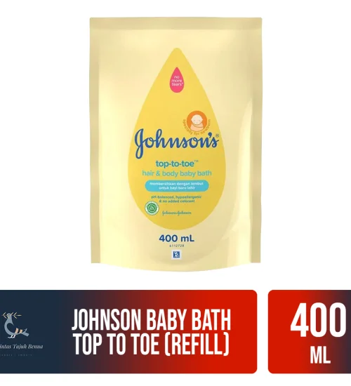 Toiletries Johnson Baby Bath 400ml (Refill) 3 johnson_baby_bath_top_to_toe_refill_400ml