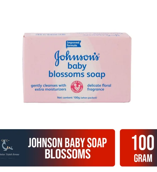 Toiletries Johnson Baby Soap 100gr 1 johnson_baby_soap_blossoms_100gr