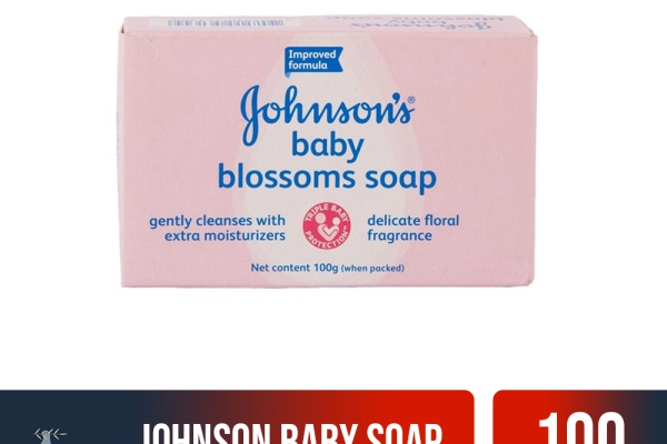 Toiletries Johnson Baby Soap 100gr 1 johnson_baby_soap_blossoms_100gr