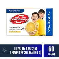 Lifebuoy Bar Soap 60gr Banded 4