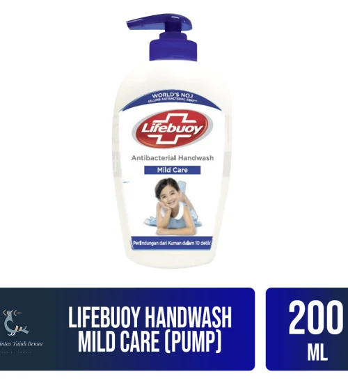 Toiletries Lifebuoy Handwash 200ml (Pump) 2 lifebuoy_handwash_mild_care_pump_200ml