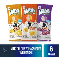 Milkita Lollypop Assorted OMG Hanger 6gr