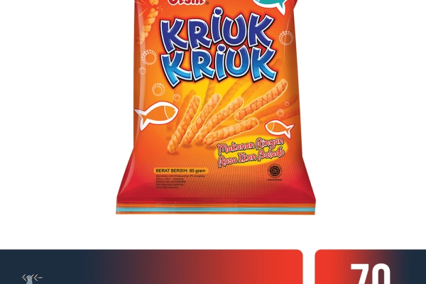 Food and Beverages Oishi Kriuk Kriuk 70gr 1 oishi_kriuk_kriuk_70gr