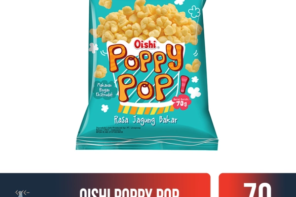 Food and Beverages Oishi Poppy Pop 70gr 1 oishi_poppy_pop_roasted_corn_70gr