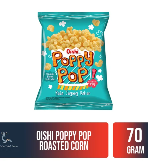 Food and Beverages Oishi Poppy Pop 70gr 1 oishi_poppy_pop_roasted_corn_70gr