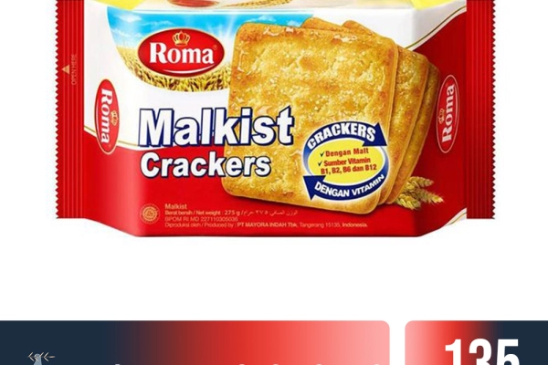 Food and Beverages Roma Malkist Crackers 135gr 1 roma_malkist_crackers_135gr