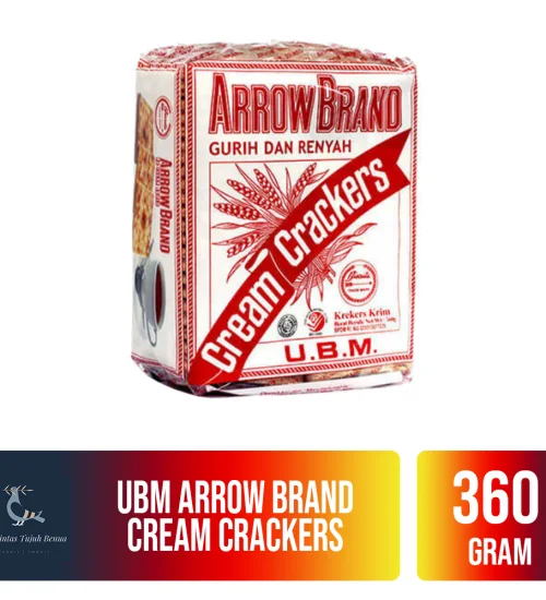 Food and Beverages UBM Arrow Brand Cream Crackers 360gr 1 ubm_arrow_brand_cream_crackers_360gr