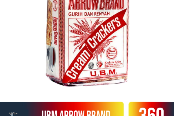 Food and Beverages UBM Arrow Brand Cream Crackers 360gr 1 ubm_arrow_brand_cream_crackers_360gr