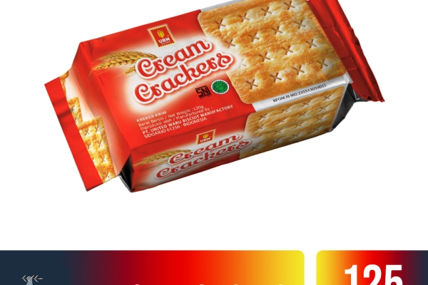 Food and Beverages UBM Cream Crackers 125gr 1 ubm_cream_crackers_125gr