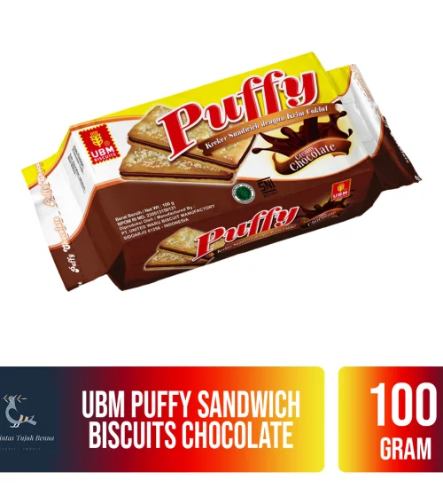 Food and Beverages UBM Puffy Sandwich Biscuits 100gr 1 ubm_puffy_sandwich_biscuits_chocolate_100gr