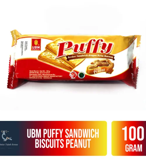 Food and Beverages UBM Puffy Sandwich Biscuits 100gr 3 ubm_puffy_sandwich_biscuits_peanut_100gr