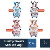 Biskitop Biscuits Stick Dip 28gr