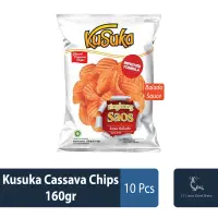 Kusuka Cassava Chips 160gr