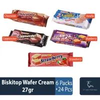 Biskitop Wafer Cream 27gr