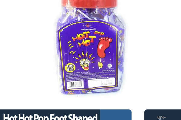 Confectionary Hot Hot Pop Foot Shaped Lollypop Jar 600gr 1 ~item/2022/12/16/hot_hot_pop_foot_shaped_lollypop_jar_600gr