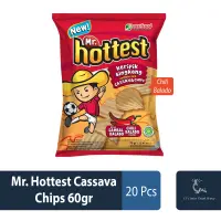 Mr Hottest Cassava Chips 60gr