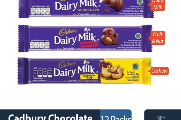 Confectionary Cadbury Chocolate Bar 30gr 1 ~item/2022/3/28/cadbury_chocolate_bar_30gr
