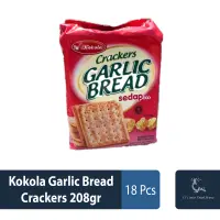 Kokola Garlic Bread Crackers 208gr