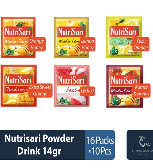 Food and Beverages Nutrisari Powder Drink 14gr 1 ~item/2022/3/28/nutrisari_powder_drink_14gr_16_packs_x_10_pcs