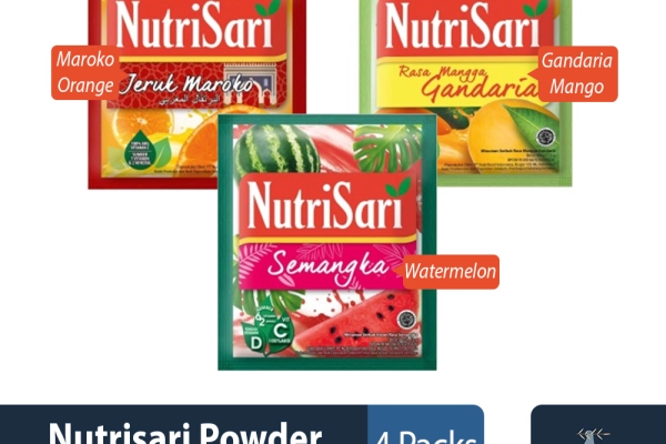 Food and Beverages Nutrisari Powder Drink 14gr 1 ~item/2022/3/28/nutrisari_powder_drink_14gr_4_packs_x_40_pcs