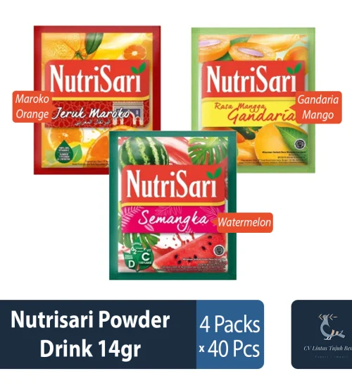 Food and Beverages Nutrisari Powder Drink 14gr 1 ~item/2022/3/28/nutrisari_powder_drink_14gr_4_packs_x_40_pcs