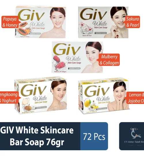 Toiletries GIV White Skincare Soap 76gr 1 ~item/2022/4/14/giv_white_skincare_bar_soap_76gr