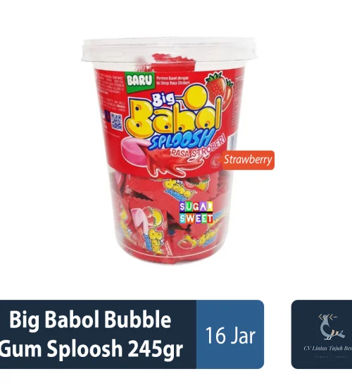 Confectionary Big Babol Bubble Gum Sploosh 245gr 1 ~item/2022/4/21/big_babol_bubble_gum_sploosh_245gr