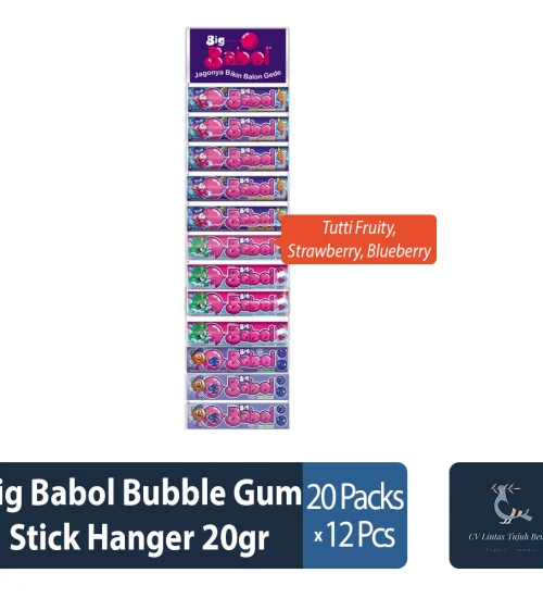 Confectionary Big Babol Bubble Gum Stick Hanger 20gr 1 ~item/2022/4/21/big_babol_bubble_gum_stick_hanger_20gr