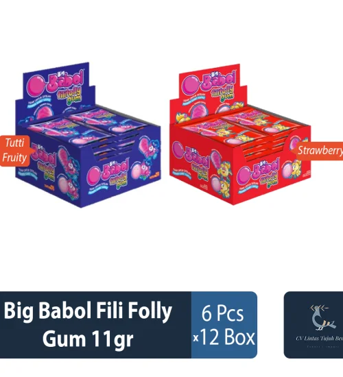 Confectionary Big Babol Fili Folly Gum 11gr 1 ~item/2022/4/21/big_babol_fili_folly_gum_11gr