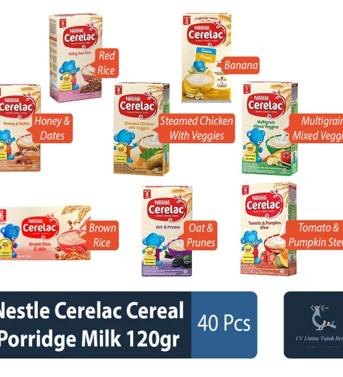 Instant Food & Seasoning Nestle Cerelac Cereal Porridge Milk 120gr 1 ~item/2022/4/21/nestle_cerelac_cereal_porridge_milk_120gr