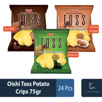 Oishi Toss Potato Crips 75gr
