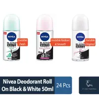 Nivea Deodorant Roll On Black  White 50ml