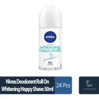 Nivea Deodorant Roll On Whitening Happy Shave 50ml