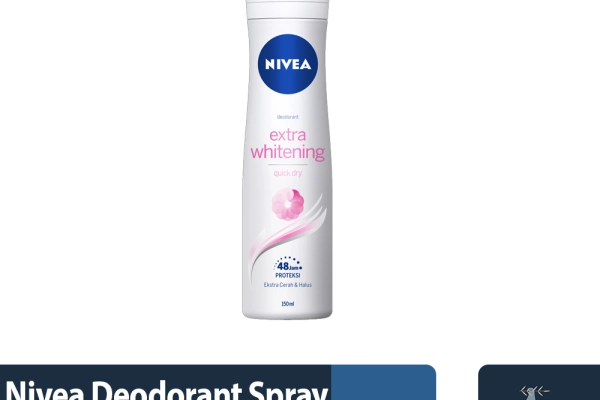 Toiletries Nivea Deodorant Spray Extra Whitening 150ml 1 ~item/2022/4/23/nivea_deodorant_spray_extra_whitening_150ml