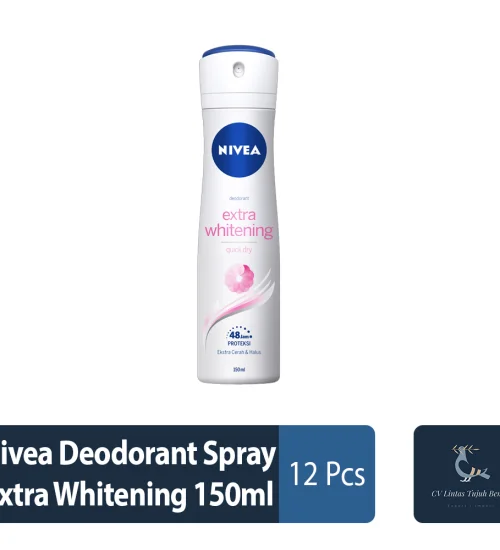 Toiletries Nivea Deodorant Spray Extra Whitening 150ml 1 ~item/2022/4/23/nivea_deodorant_spray_extra_whitening_150ml