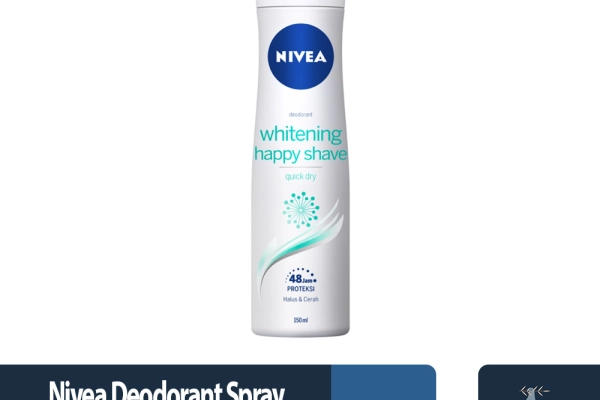 Toiletries Nivea Deodorant Spray Whitening Happy Shave 150ml 1 ~item/2022/4/23/nivea_deodorant_spray_whitening_happy_shave_150ml