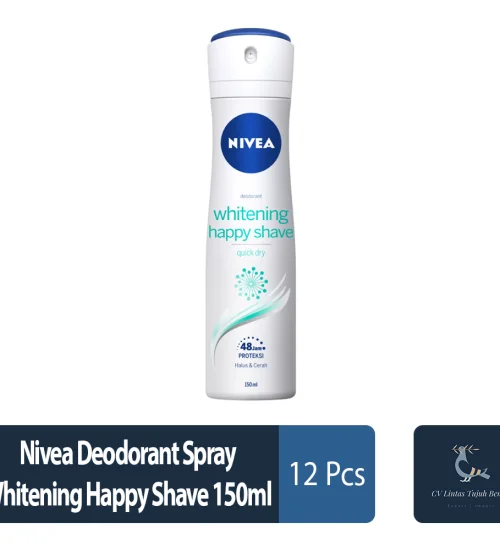 Toiletries Nivea Deodorant Spray Whitening Happy Shave 150ml 1 ~item/2022/4/23/nivea_deodorant_spray_whitening_happy_shave_150ml