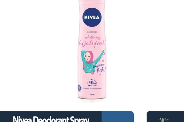 Toiletries Nivea Deodorant Spray Whitening Hijab Fresh 150ml 1 ~item/2022/4/23/nivea_deodorant_spray_whitening_hijab_fresh_150ml
