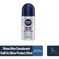 Nivea Men Deodorant Roll On Silver Protect 50m