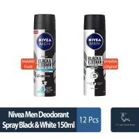 Nivea Men Deodorant Spray Black  White 150ml