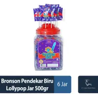 Bronson Pendekar Biru Lollypop jar 500gr