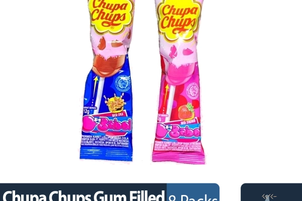 Confectionary Chupa Chups Gum Filled Lollypop Hanger 12gr 1 ~item/2022/4/26/chupa_chups_gum_filled_lollypop_hanger_12gr